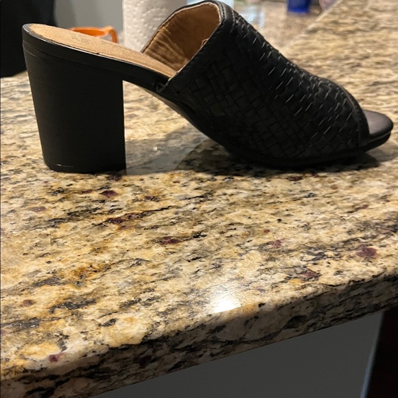 Sonoma Vitalize Ortholite Black Woven Mules - Picture 7 of 8